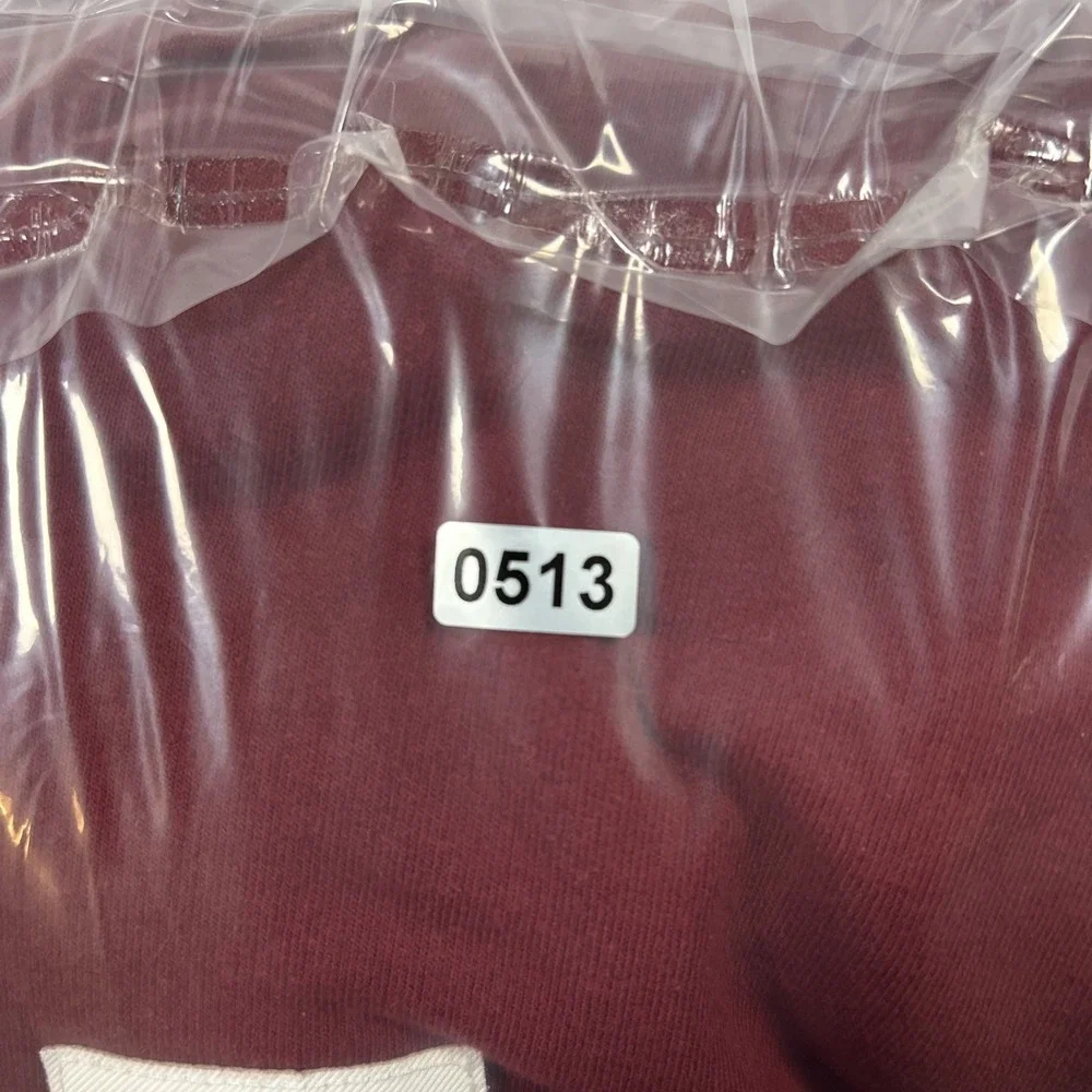 The North Face Sweatshirt Mens Large Fleece Pullover Crewneck Patch Logo Red